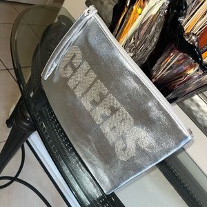 “Cheers” Clutch Bag (Silver)